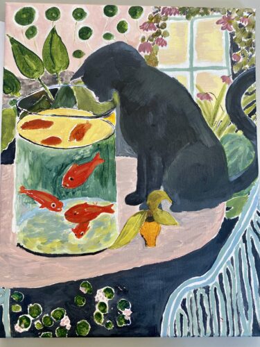 Artworks February Exhibits Feature DaVonte Smith, Linsly Students’ Art